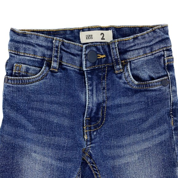 COTTON:ON KIDS Girls Toddler Distressed Denim Jeans Size 2 - Two Pair of Jeans - Picture 10 of 16